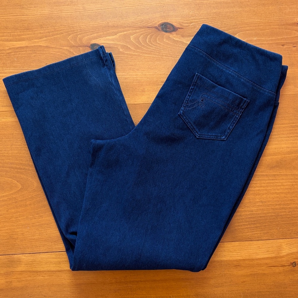Women with Control Pull-on Stretch Denim Jeans Sz 16P